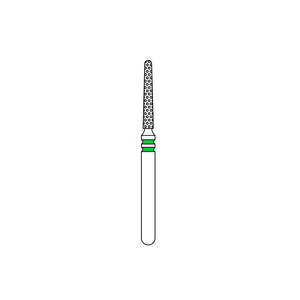Two Striper® EURO Diamond Burs 5/Pk - Round-End Taper